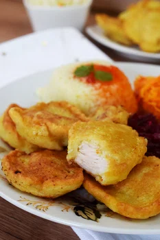 Kurczak w cieście kokosowym