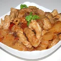 Schab z ananasem