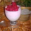Lekki malinowy deser chia