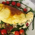 Omlet wytrawny. Wegetariański lub mięsny