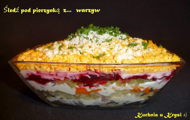 Śledź pod pierzynką