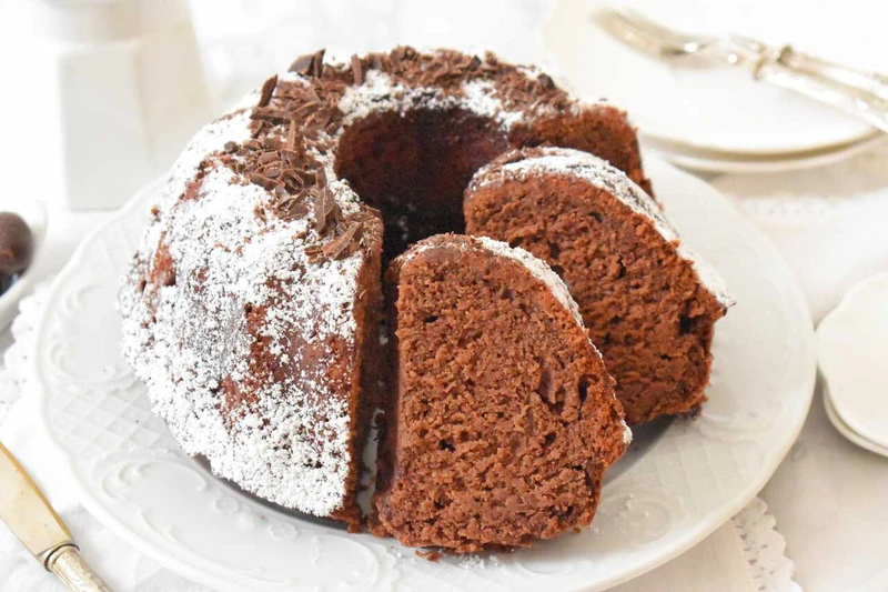 Kakaowa babka serowa