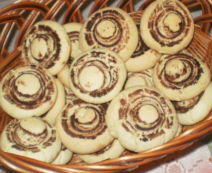 ciasteczka pieczarki :-)