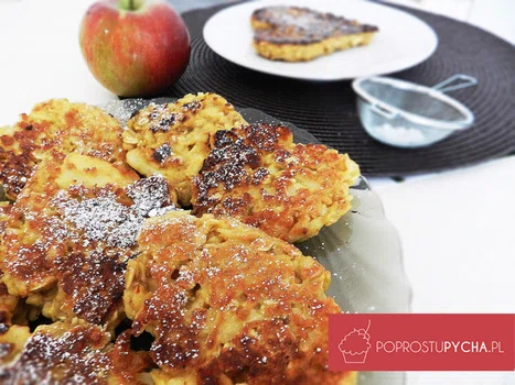 Fit owsiane racuszki z jabłkami