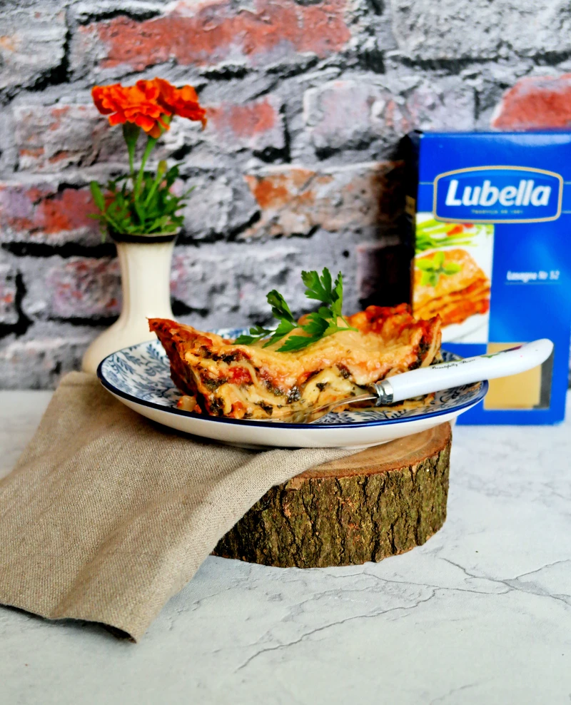 Lasagne ze szpinakiem