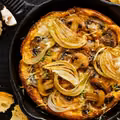 Frittata z grzybami i cebulą