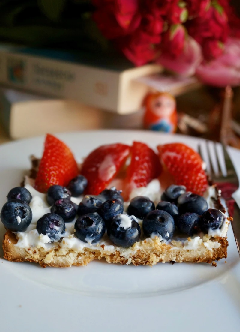 TARTA OWOCOWA Z NADZIENIEM CREAM CHEESE
