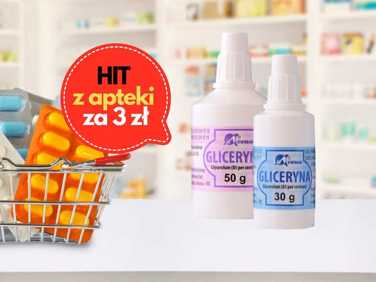 Gliceryna - hit z apteki za 3 zł. Zobacz jego szerokie zastosowanie.