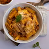 Makaron z dyniowym pesto