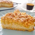Tarta z kruszonką i kremem z ricotty