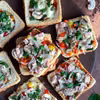 Zapiekanki z chleba tostowego - a’la pizza