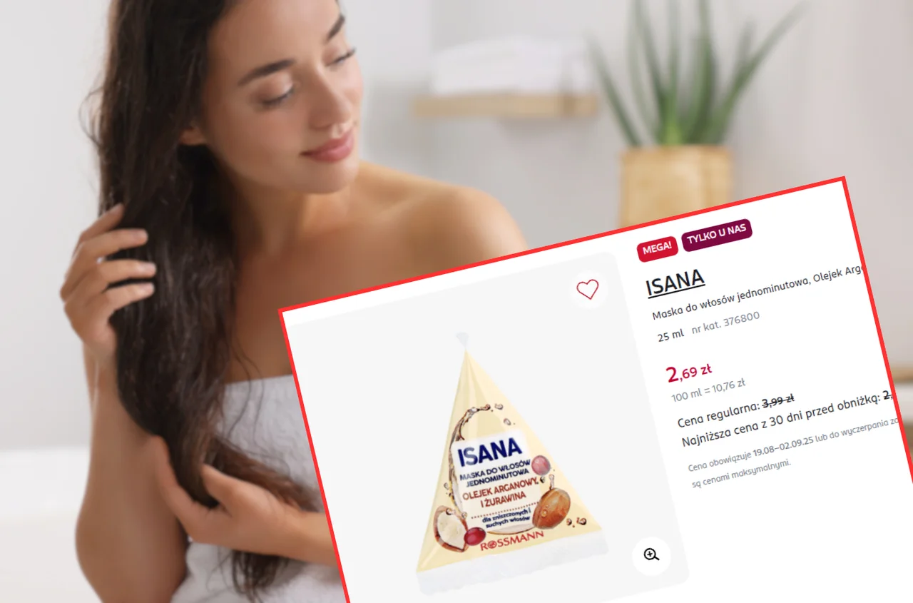 W Internecie huczy o tych maskach-piramidkach z Rossmanna za niecałe 3 zł! Włosy jak z reklamy w 60 sekund