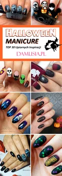 Halloween Manicure: TOP 30+ Upiornych Inspiracji na Paznokcie na Halloween