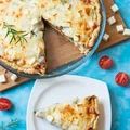 Tarta ze szpinakiem, fetą i kurczakiem - pycha!