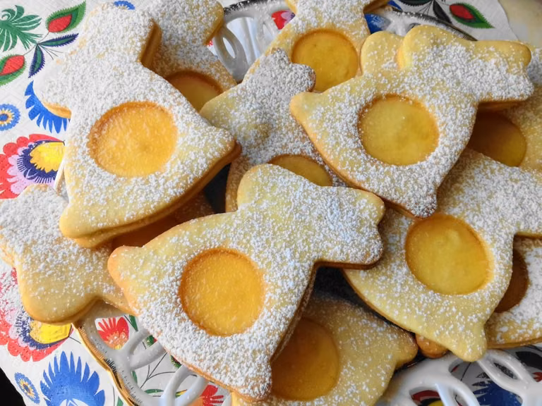 Kruche Ciasteczka Zajączki.