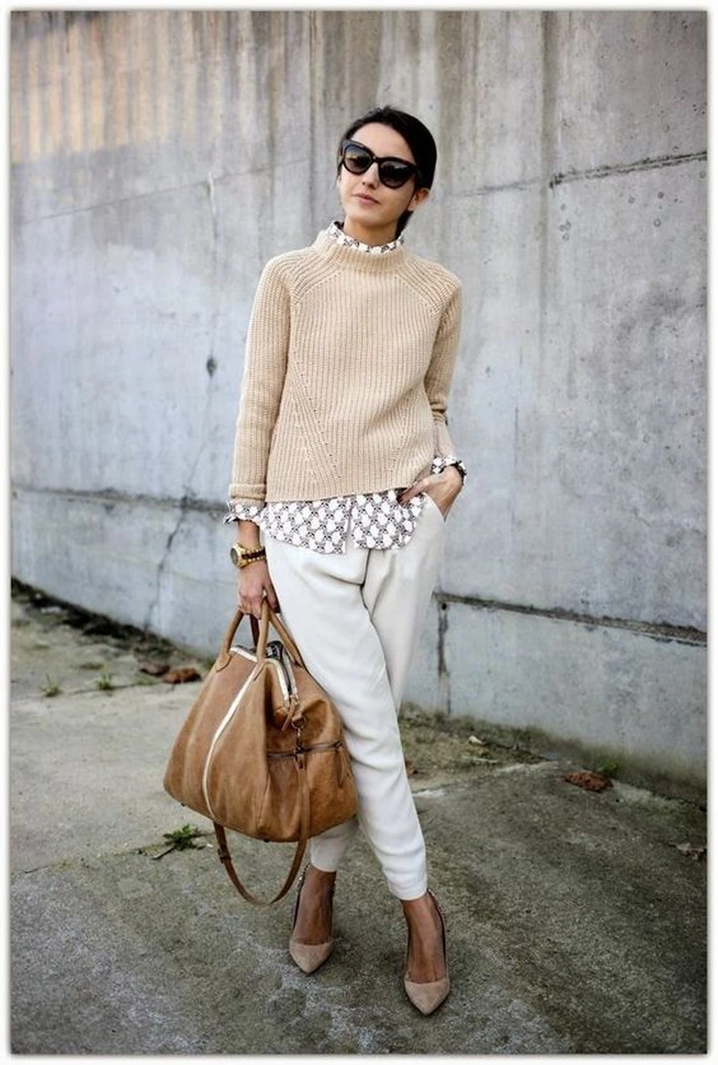 Stylizacja w beżu