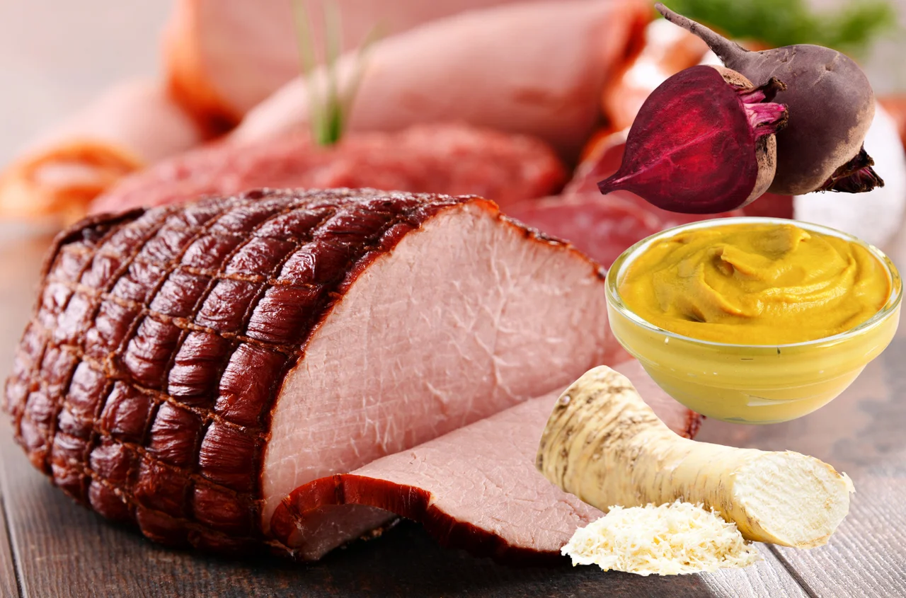 Chrzan, musztarda czy ćwikła? Co najlepiej pasuje do wielkanocnych mięs?