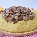 Włoska polenta z duszonymi grzybami