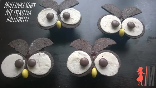 Muffinki sowy - www,mamnatosposob.pl