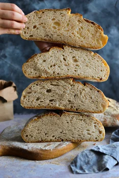 WSZYSTKO CO MUSISZ WIEDZIEĆ O WYPIEKU CHLEBA NA ZAKWASIE I PRZEPIS NA "SOURDOUGH BREAD"