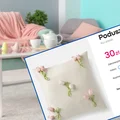Te poduszki z Pepco za 30 zł odmienią nudną kanapę! Naszyte kwiaty 3D i pastelowe kolory to boski duet na wiosenną metamorfozę