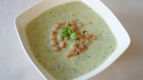 Zupa krem ze świeżego ogórka