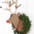 Renifer z kartonu - super dekoracja