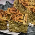 Świąteczne ślimaczki makowiec