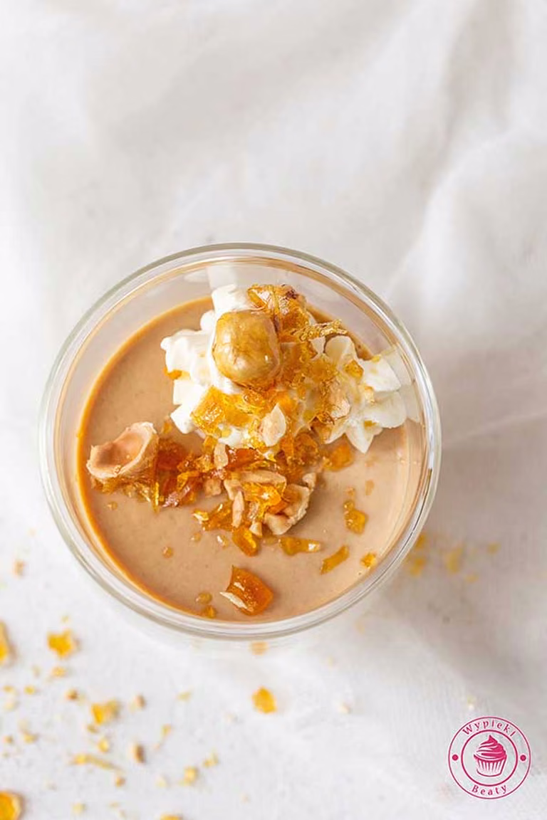 Karmelowa panna cotta