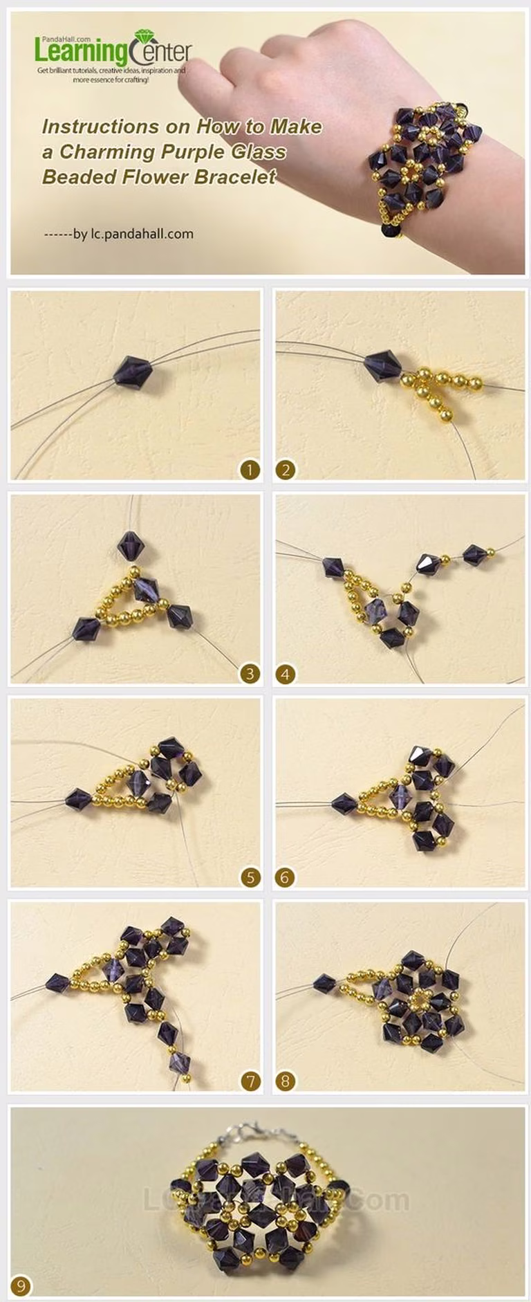 DIY- bransoletka z koralików