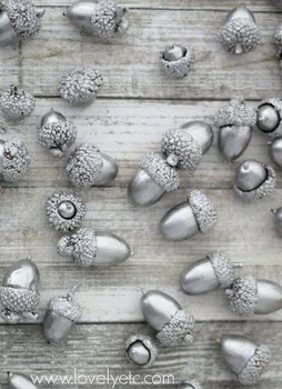 Dekoracje z żołędzi