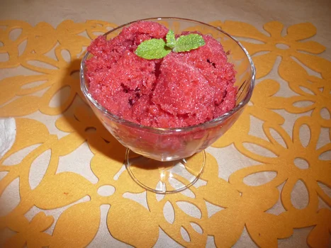 Sorbet truskawkowy