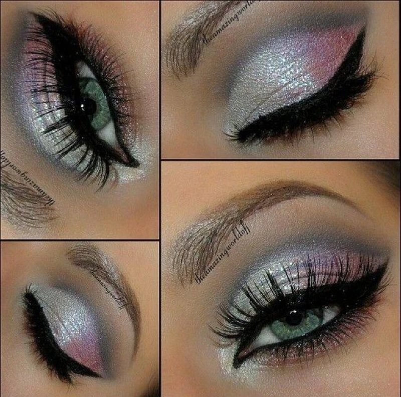 Sylwestrowy makeup