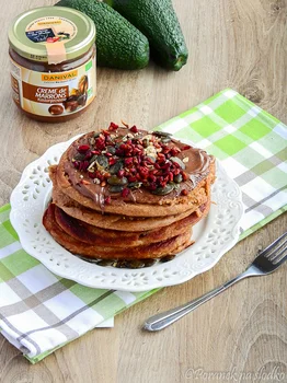 KASZTANOWE PANCAKES Z CZEKOLADĄ