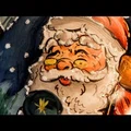 Bombka Ręcznie Robiona - Mikołaj wieczorową porą