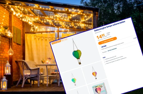 Ta lampka z Action za 14 zł zrobi klimat jak z bajki! Uroczy balonik- bez kabla i prądu, a efekt płomyka zachwyca