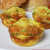 Zapiekane serowe muffiny śniadaniowe !