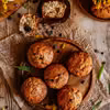 Bananowe muffiny z czekoladą
