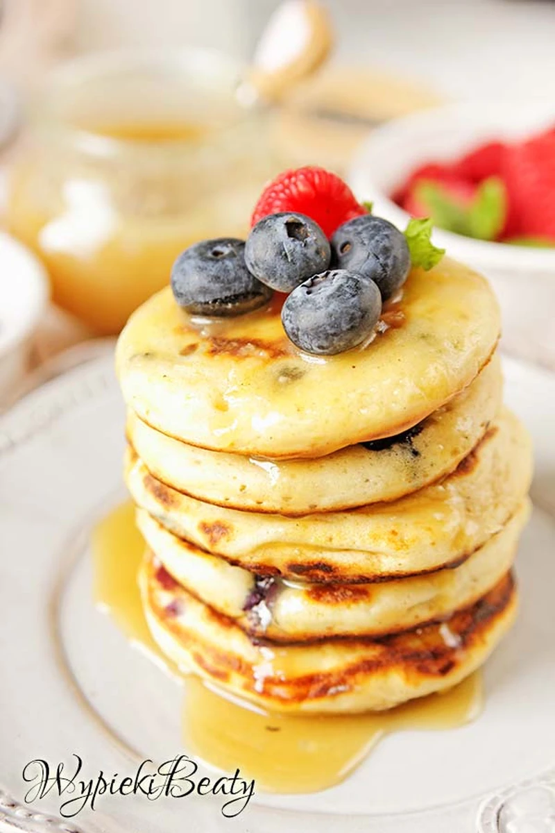Pancakes z borówkami
