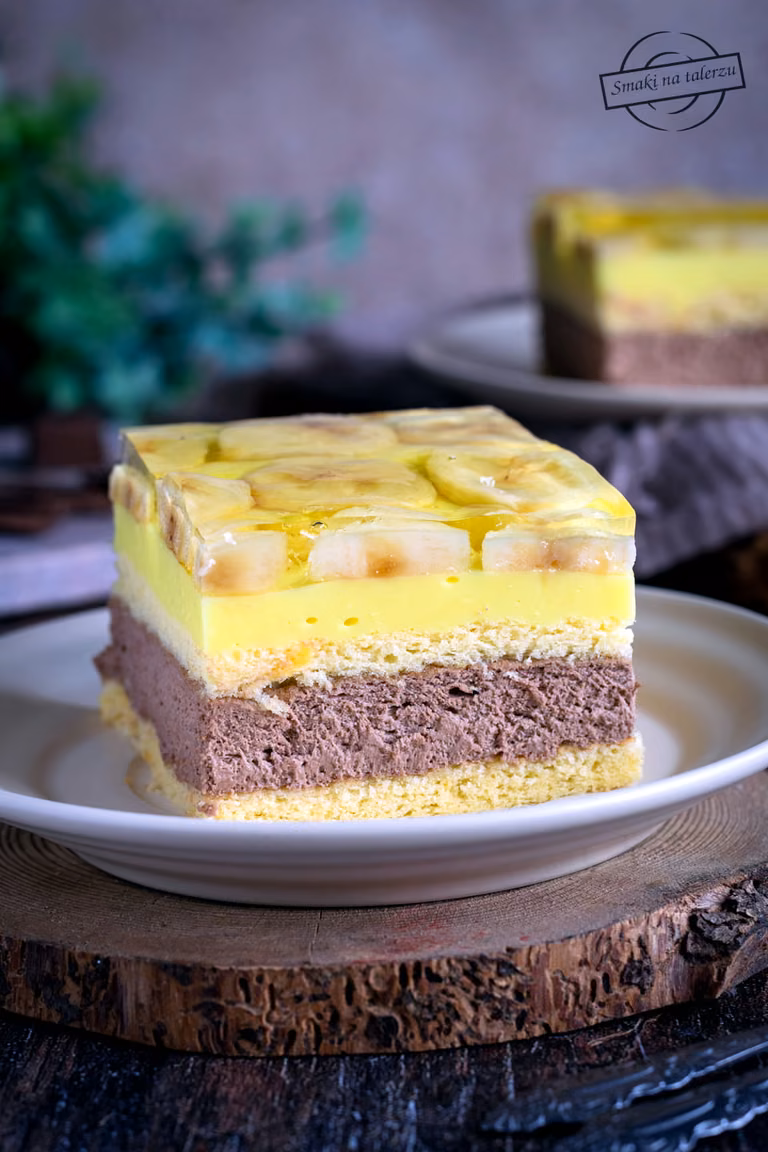 Ciasto „Truflowy bananowiec”