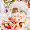 Szybkie ciasto rabarbarowo-truskawkowe