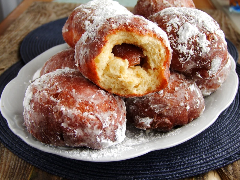 pączki na krochmalu