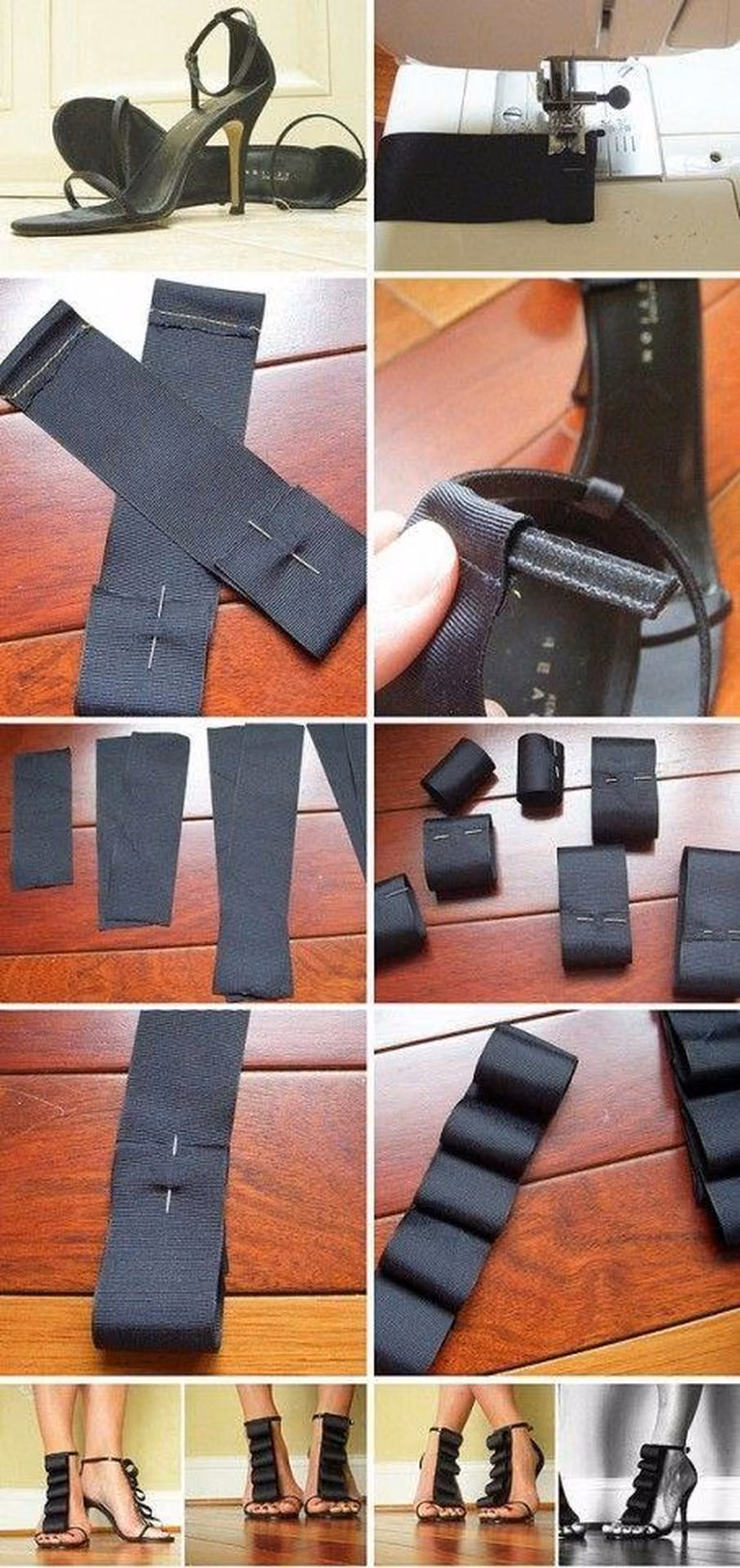 Własnoręcznie przerabiane buty