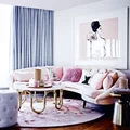 Salon w stylu glamour