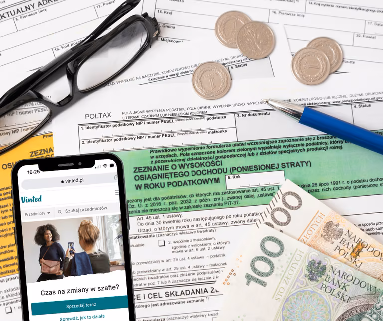Podatek od sprzedaży na Vinted! Kto musi płacić i jaki jest limit?