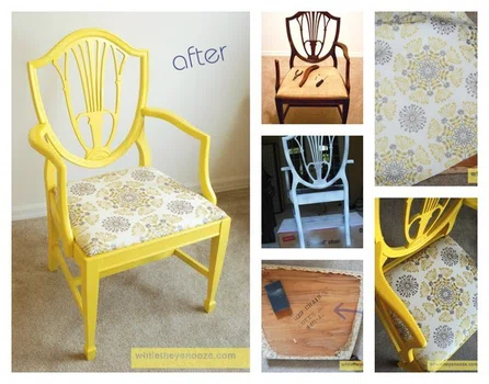 Żółte krzesło