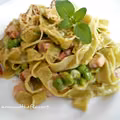 Szpinakowe pappardelle