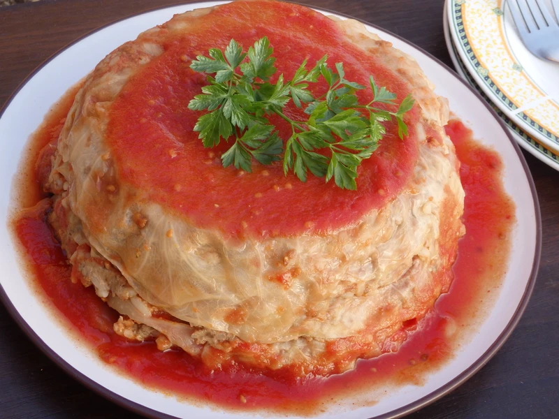 Zapiekanka gołąbkowa