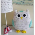DIY - Poduszka przytulanka, czyli Sowa mądra głowa!