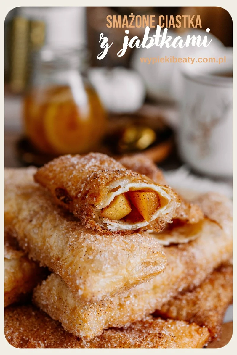 Przepis na smażone ciastka z jabłkami